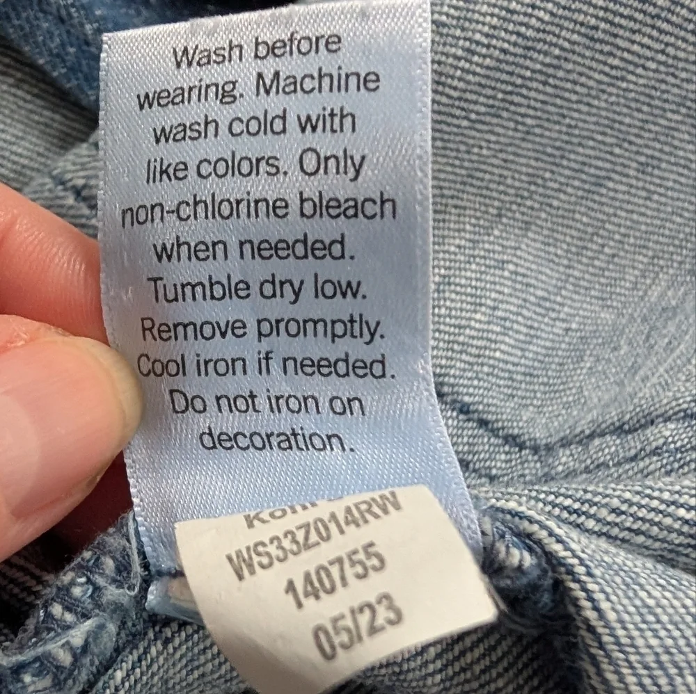 Sonoma Goods For Life Utility Denim Women's Jacket (EUC) (Large) - Picture 5 of 8